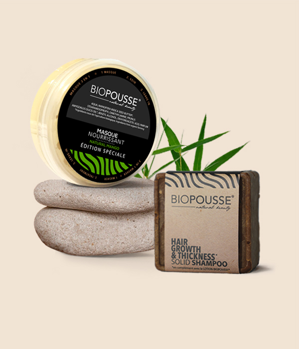 Shampoing Solide Pousse de cheveux Hair Growth & Thickness 90g + 1 Masque nourrissant 50ml